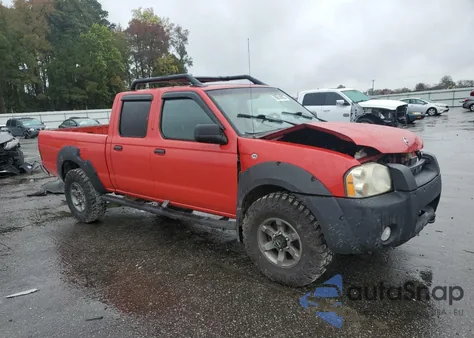 2002 Nissan Frontier Crew Cab Xe z USA, uszkodzony, nr VIN 1N6ED29XX2C303064